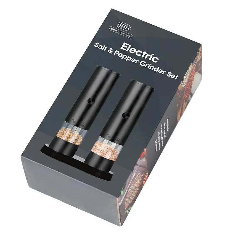 USB Rechargeable Electric Salt and Pepper Grinder