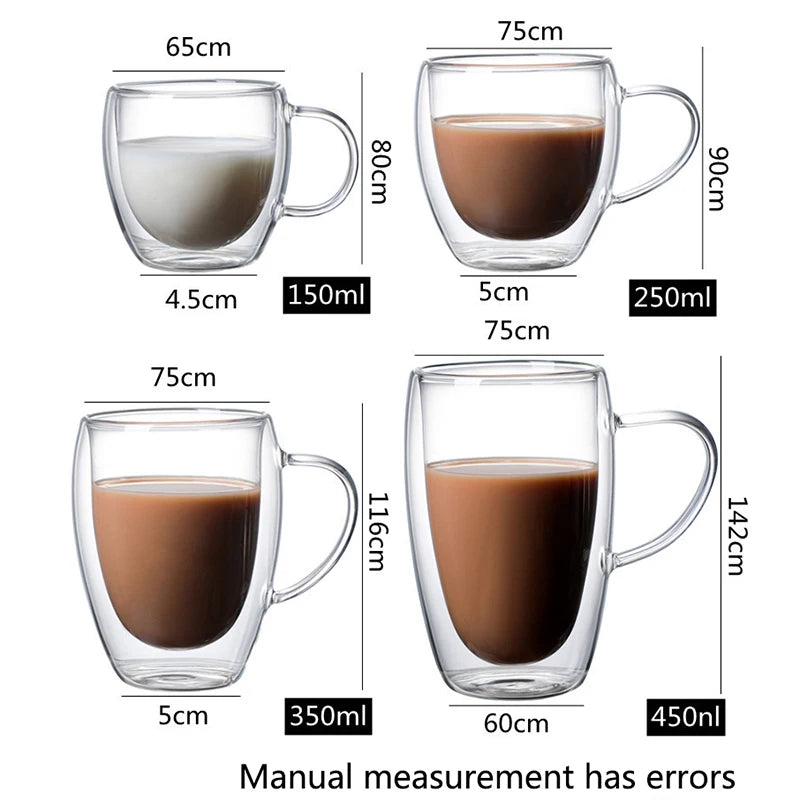Double Wall Glass Mug