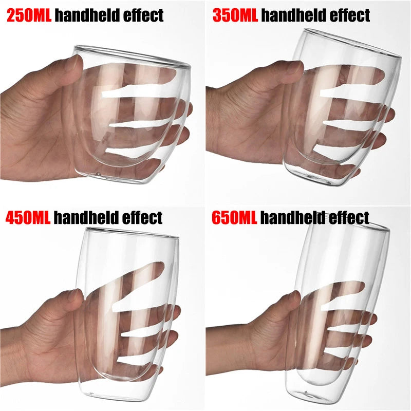 Double Wall Glass Mug