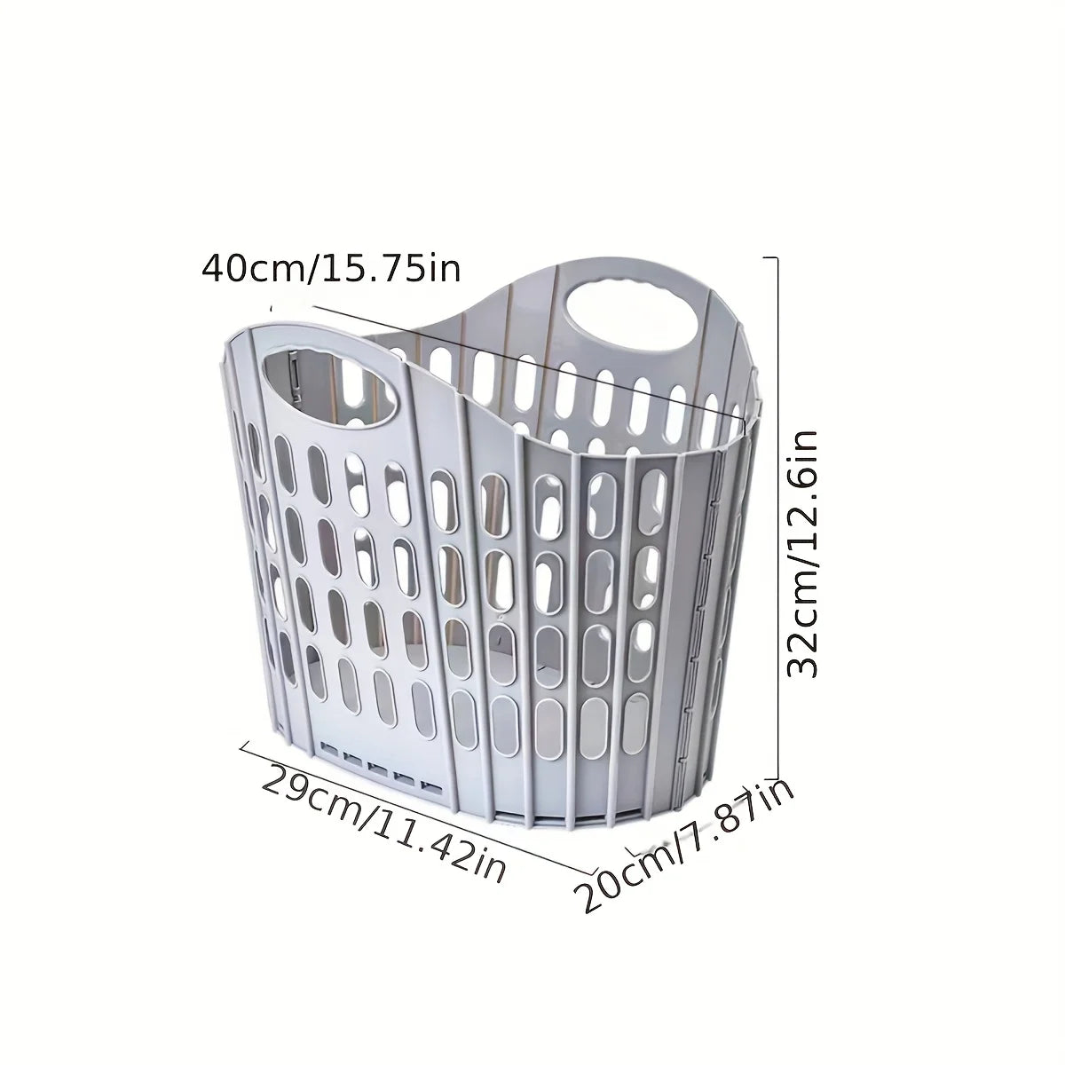 Bohemian style foldable laundry basket