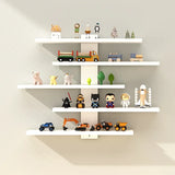 Lightweight Wall-Mounted 5-Tier Display Shelf