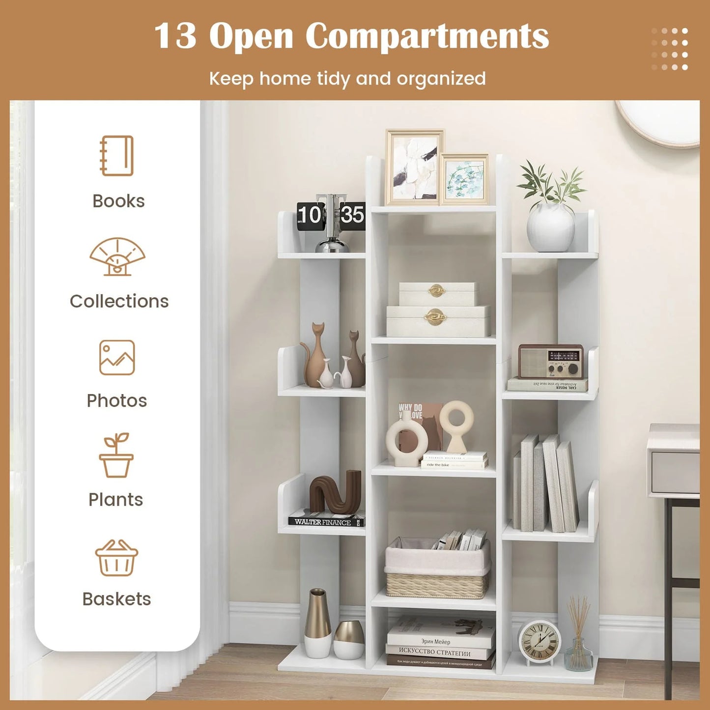 Bookshelf Display Cube