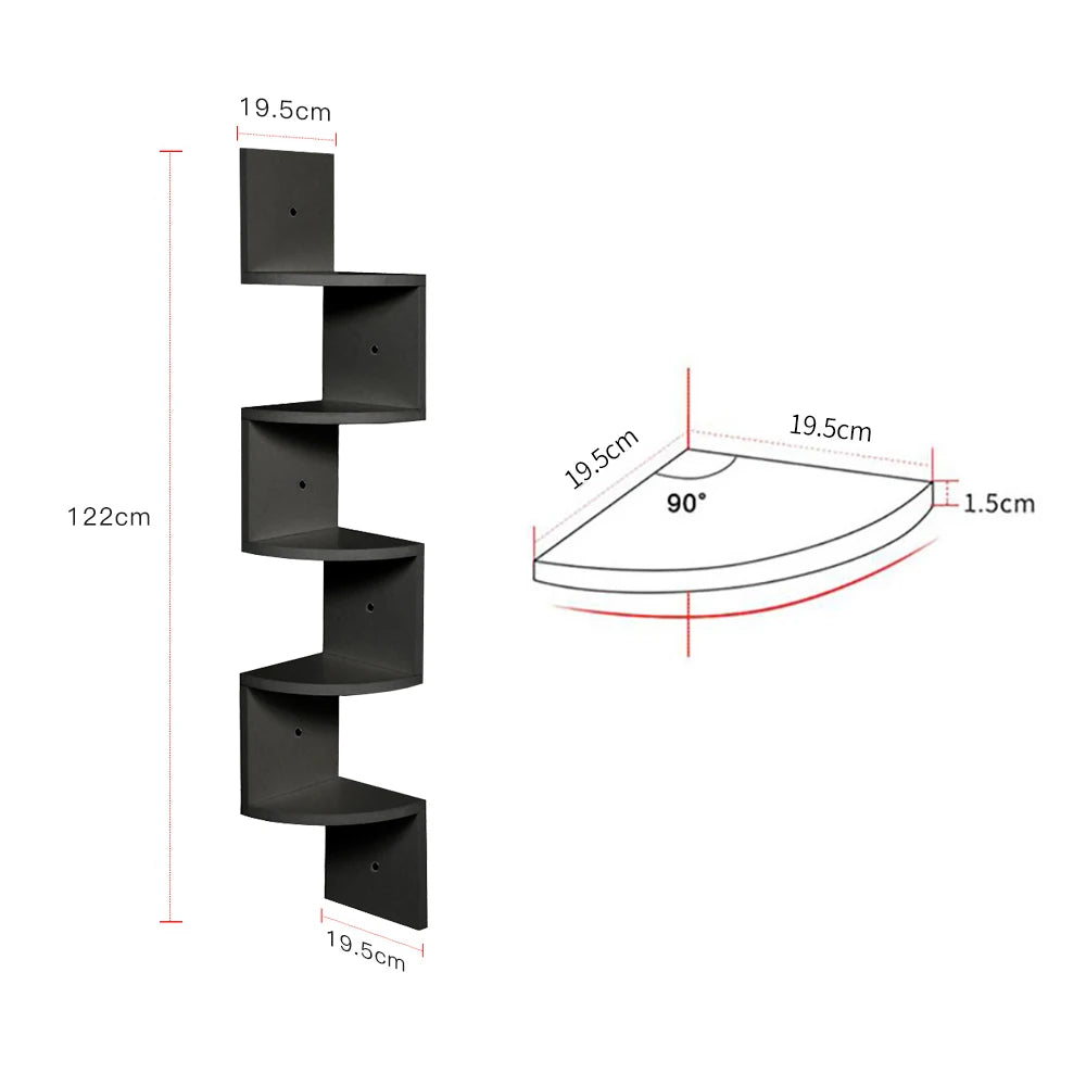 5-layer corner storage