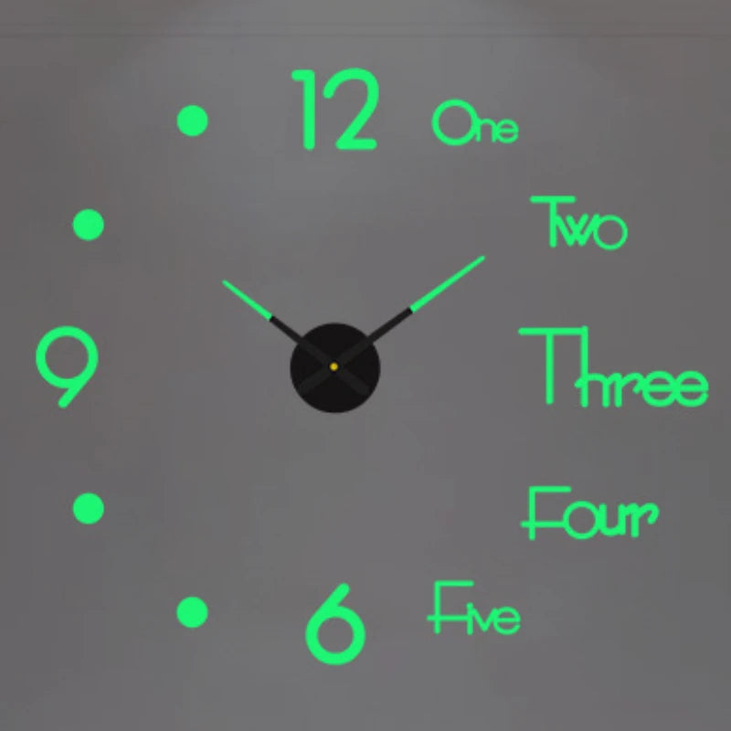 Modern Design Large Wall Clock