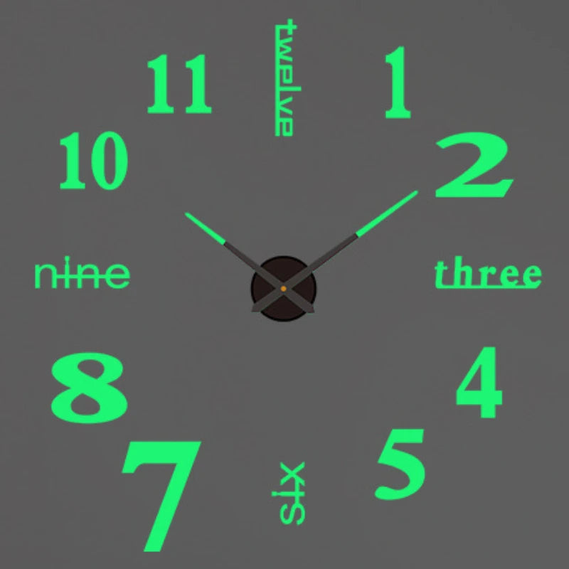 Modern Design Large Wall Clock