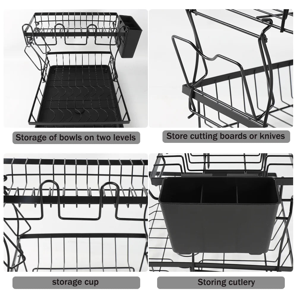 2-Tier Dish Drainer