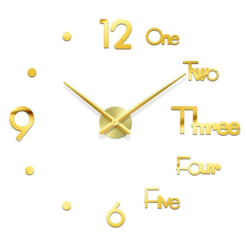 Modern Design Large Wall Clock