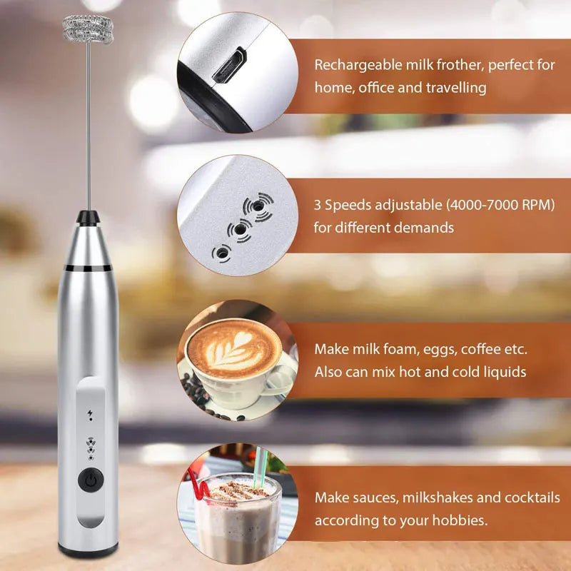 Mini USB Handheld Whisk