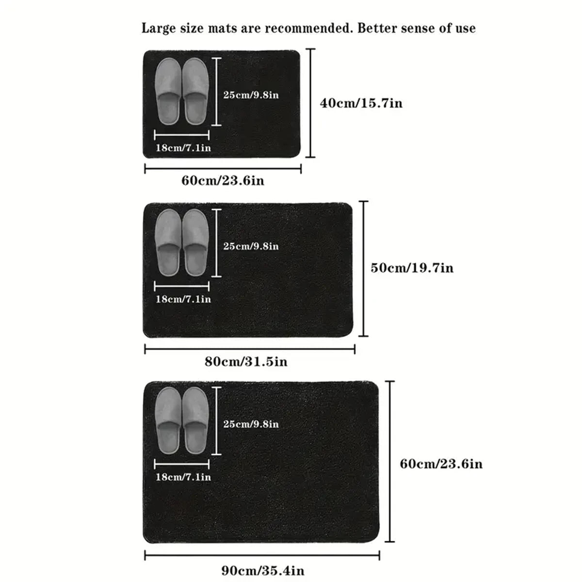 Absorbent Non Slip Floor Mat