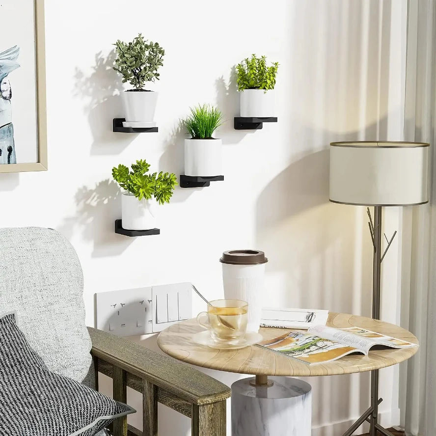 4Pack Wood Floating Shelves