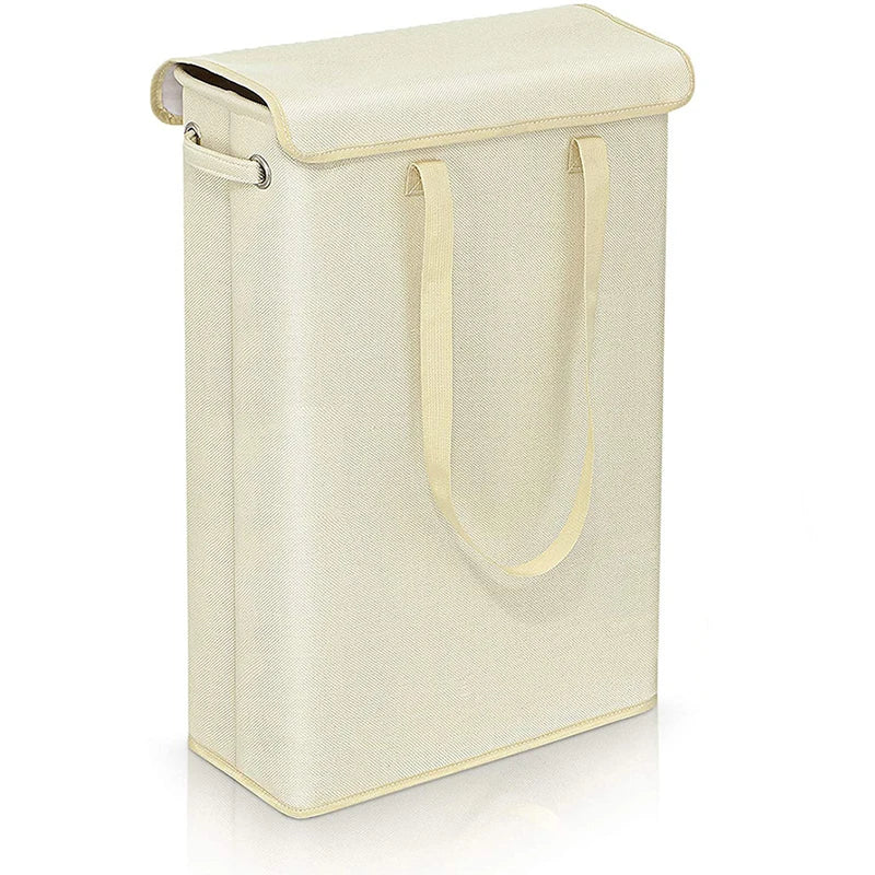 45L thin laundry basket with cover