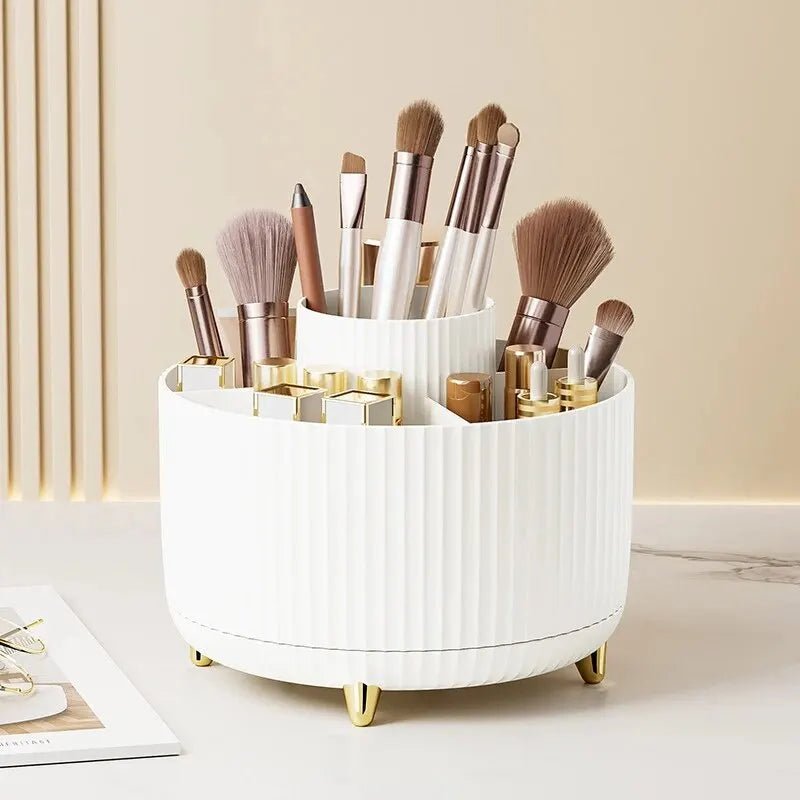 Rotating Makeup Brush Organiser