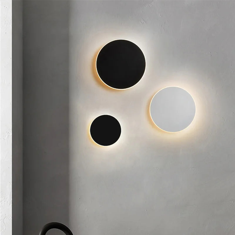 Round Sensor Wall Light
