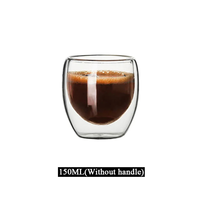 Double Wall Glass Mug