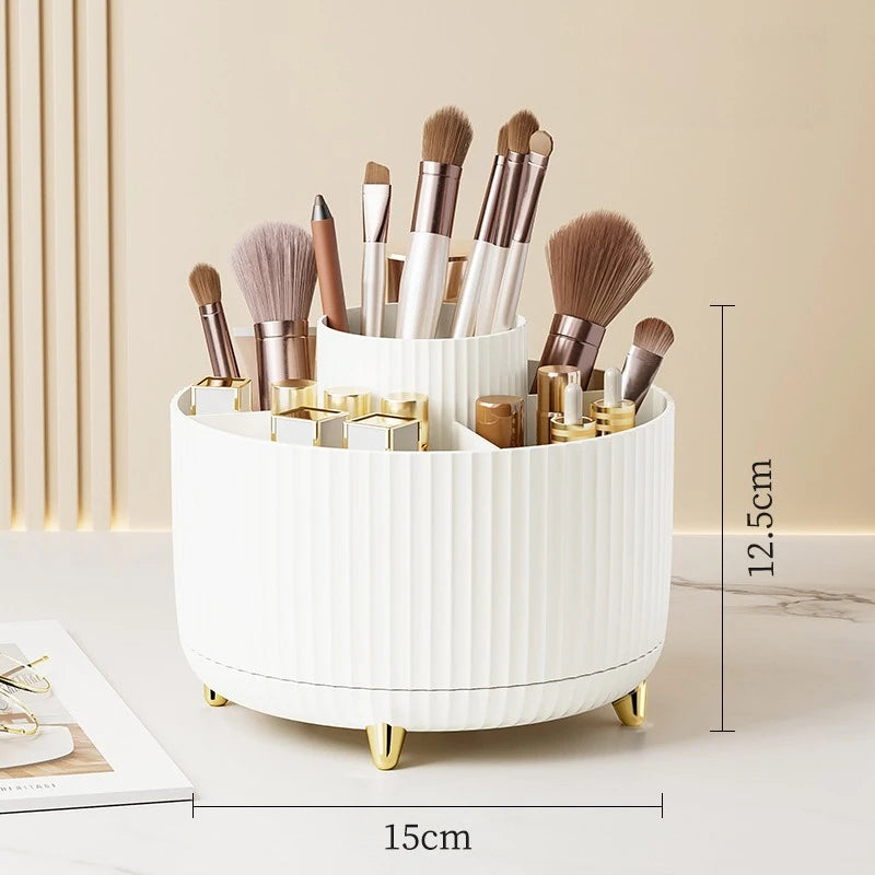 Rotating Makeup Brush Organiser
