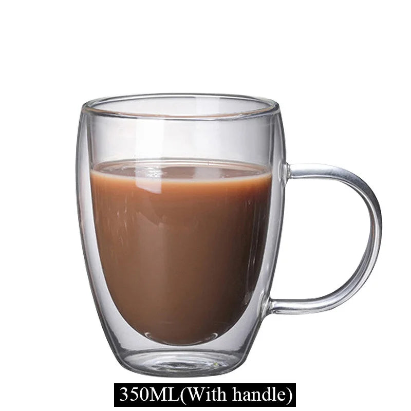 Double Wall Glass Mug