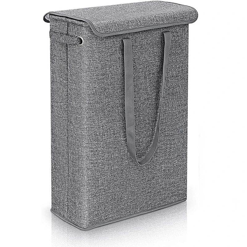 45L thin laundry basket with cover