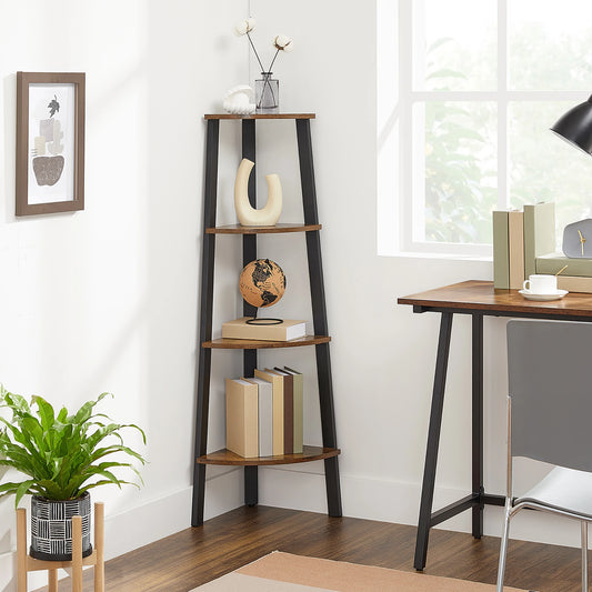 4 Tier Ladder Shelf Unit