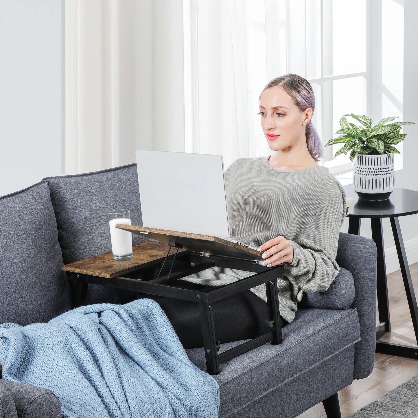 Laptop Desk with Folding Legs