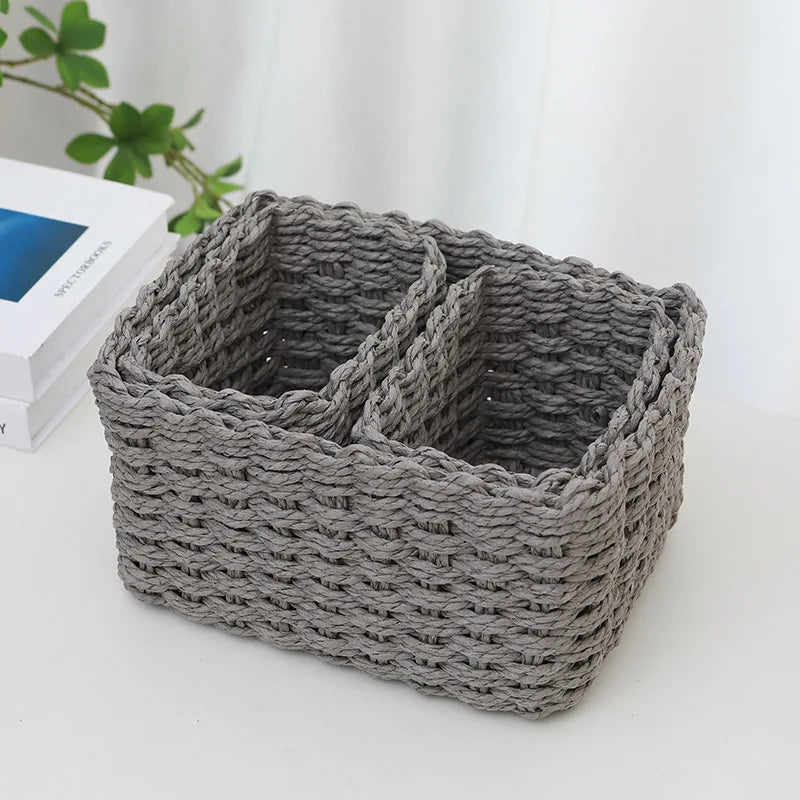 3pcs Woven Storage Basket