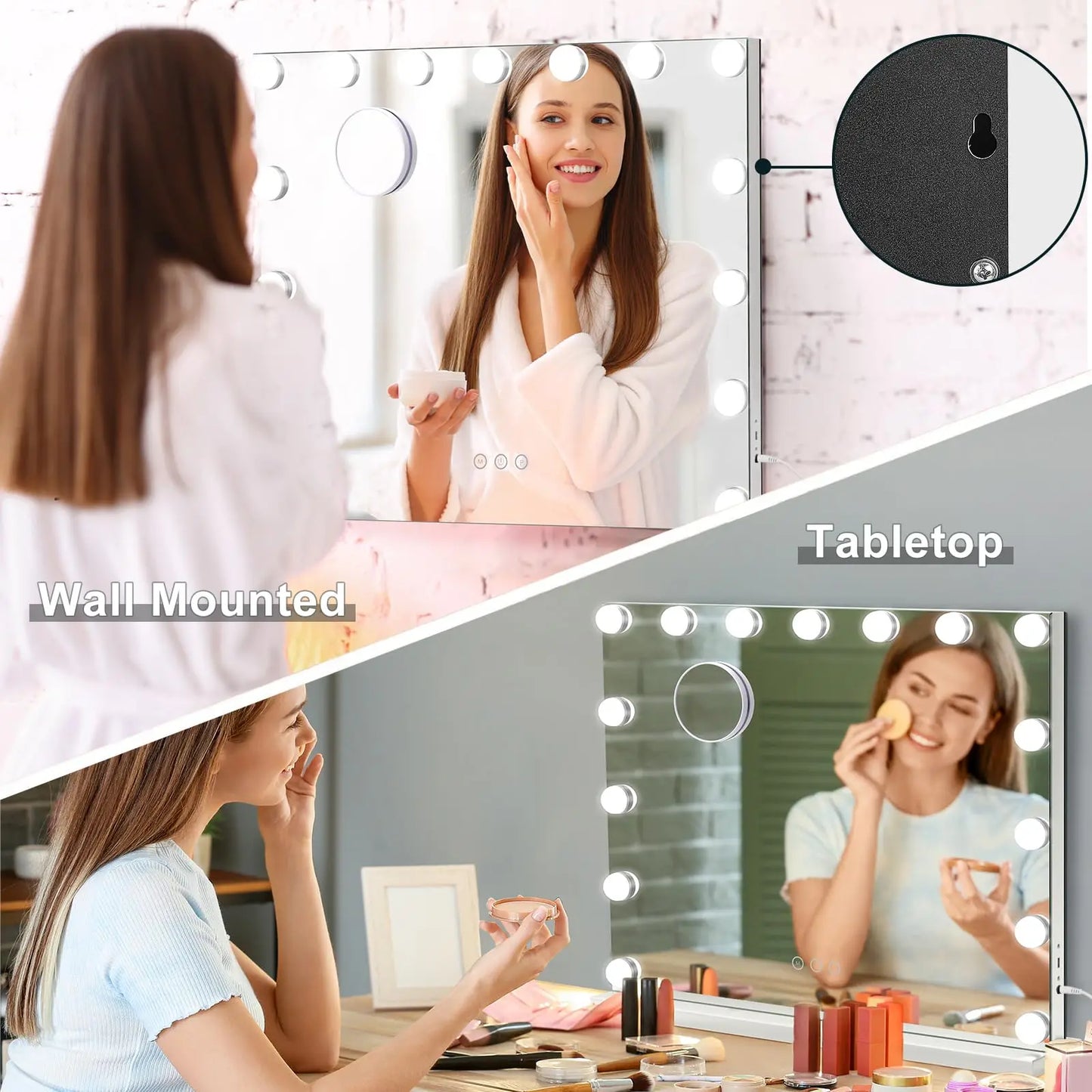 Hollywood Vanity Mirror with Lights