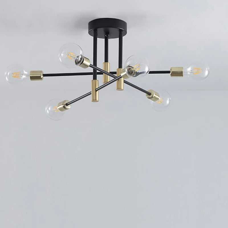 Retro Industrial Ceiling Chandeliers