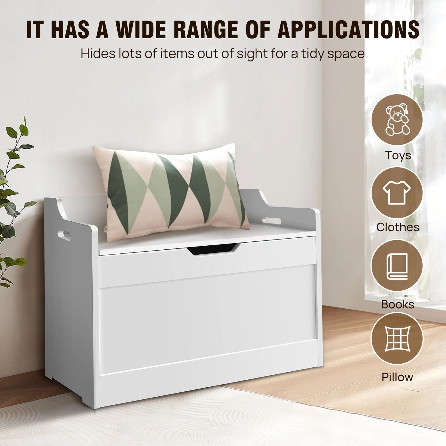 2-in-1 Toy and Blanket Box