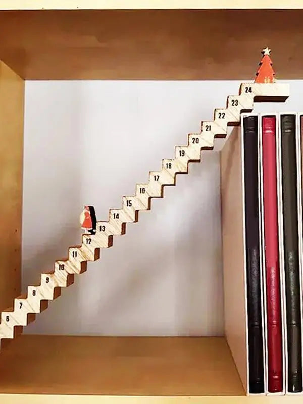 Climbing Santa Christmas Advent Calendar