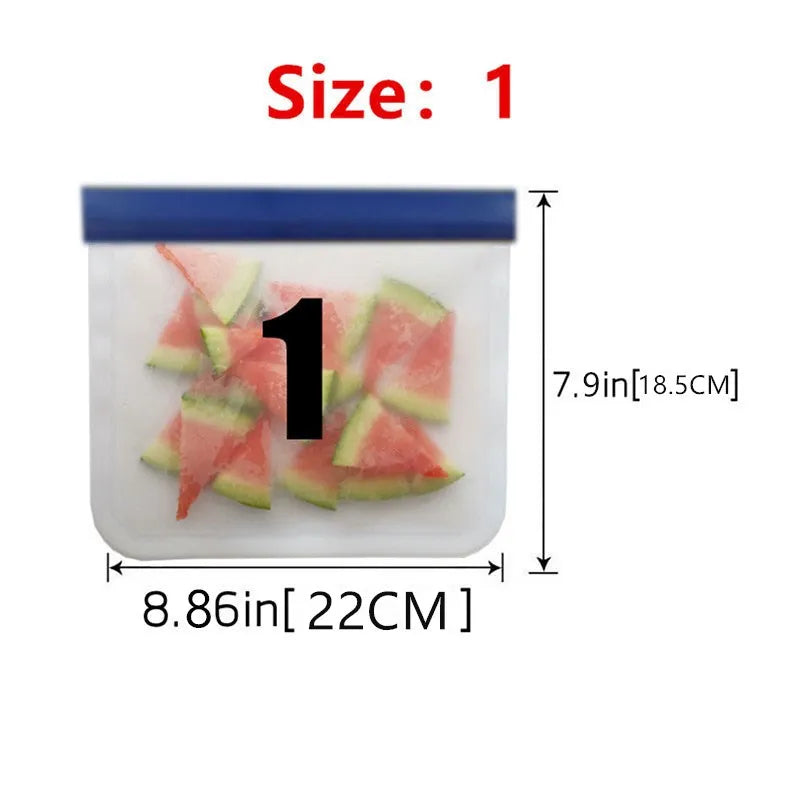 Reusable Silicone Food Storage Bag