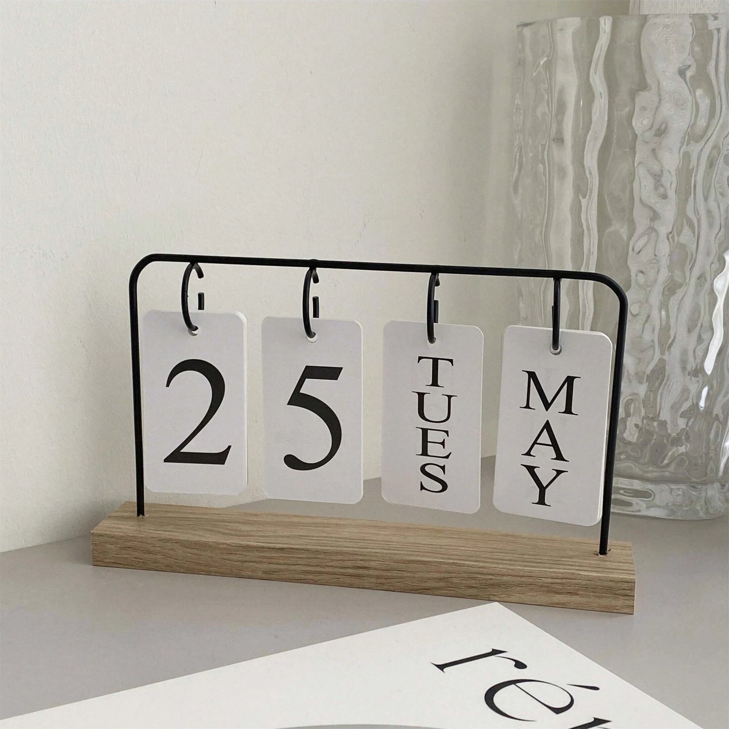 DIY Desktop Perpetual Calendar