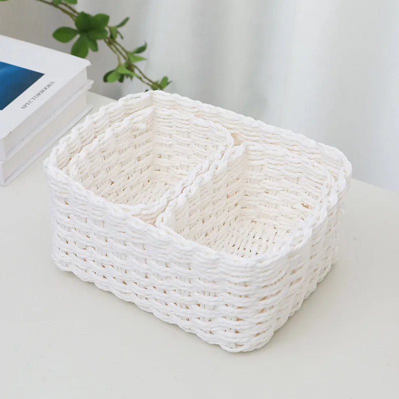 3pcs Woven Storage Basket