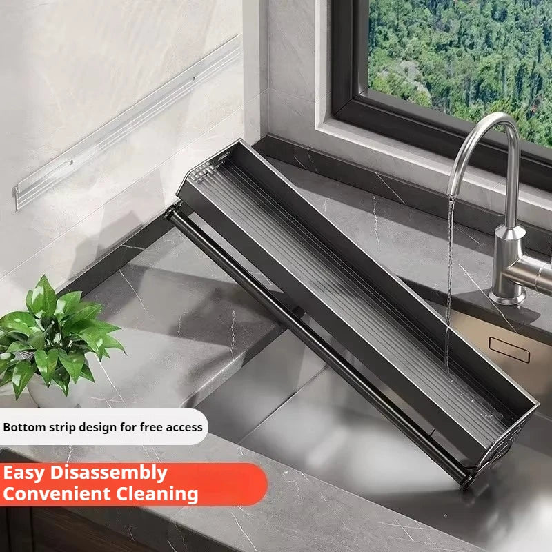 Wall-Mounted Kitchen Spice Storage Rack