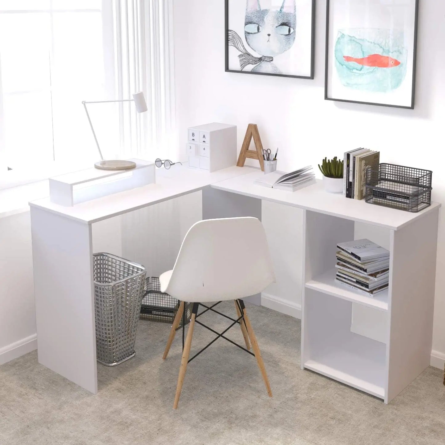 L-Shape Computer Desk