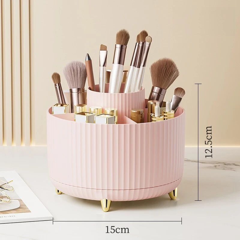 Rotating Makeup Brush Organiser