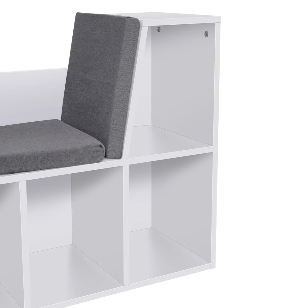 Kids Bookcase with Reading Seat