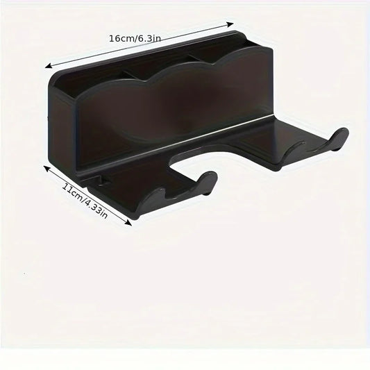 Hair dryer storage rack