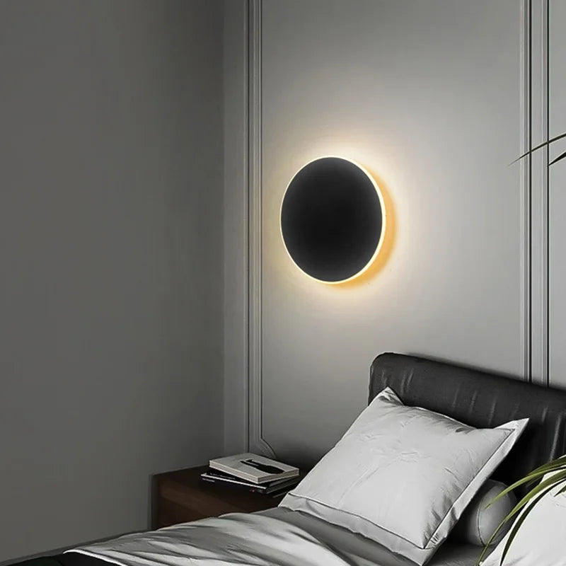 Round Sensor Wall Light