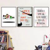 Sneaker Box Wall Art Poster