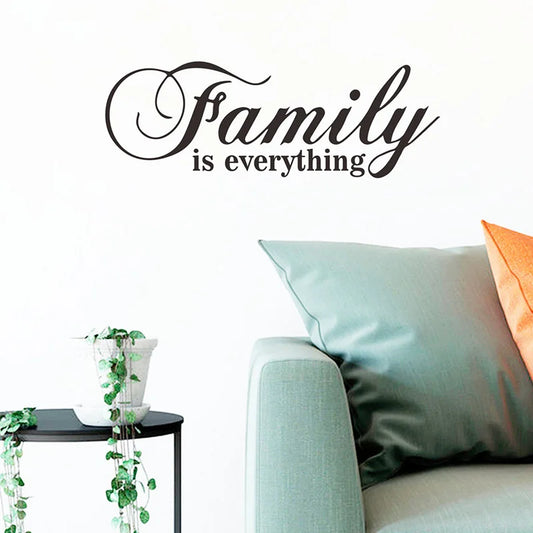 Family Is Everything Wall Stickers