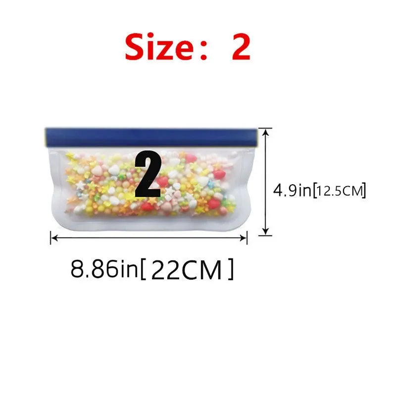 Reusable Silicone Food Storage Bag