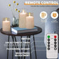 LED Flameless Candles with Remote Timer