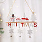 Wooden Hanging Christmas Ornaments