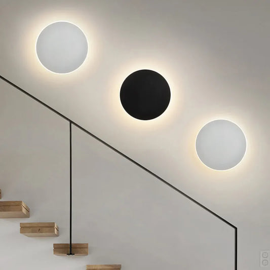 Round Sensor Wall Light