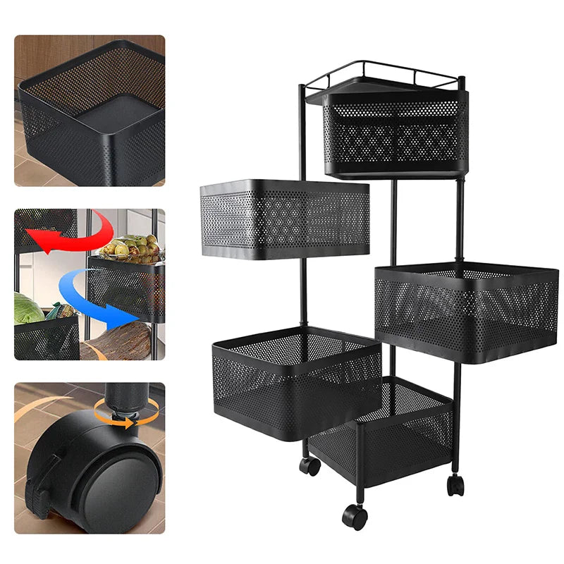 Kitchen Storage Trolley