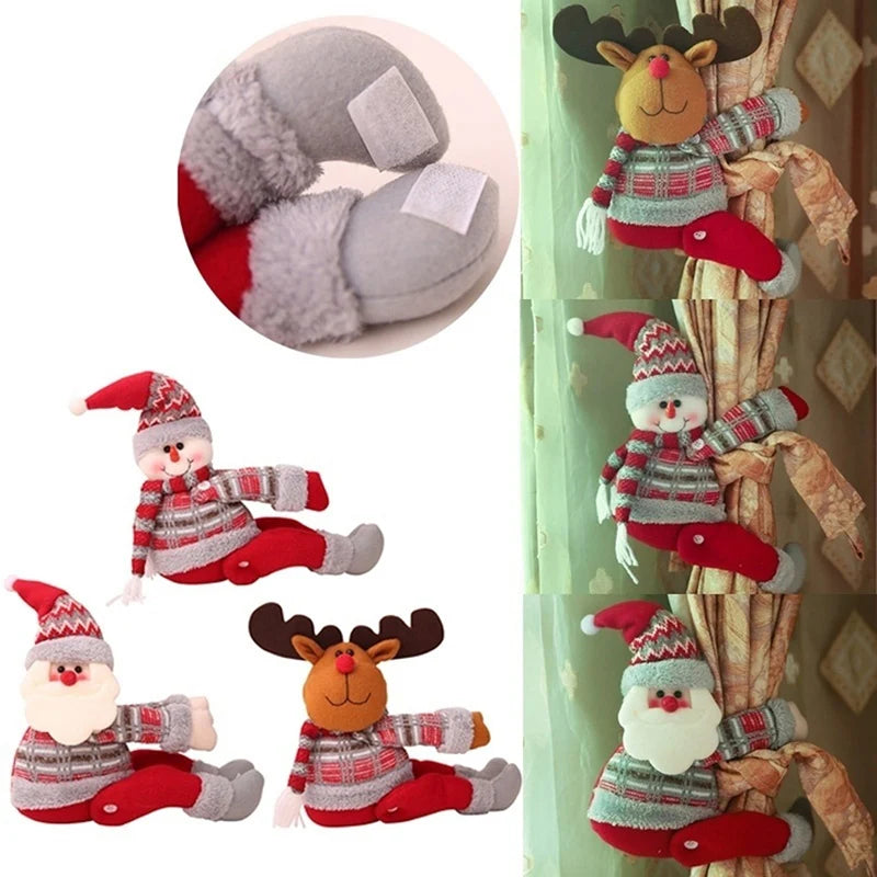 Christmas Curtain Holder