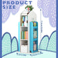 360-Degree Rotating Bookshelf Castle
