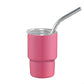 Mini Stainless Steel Travel Mug With Lid And Straw