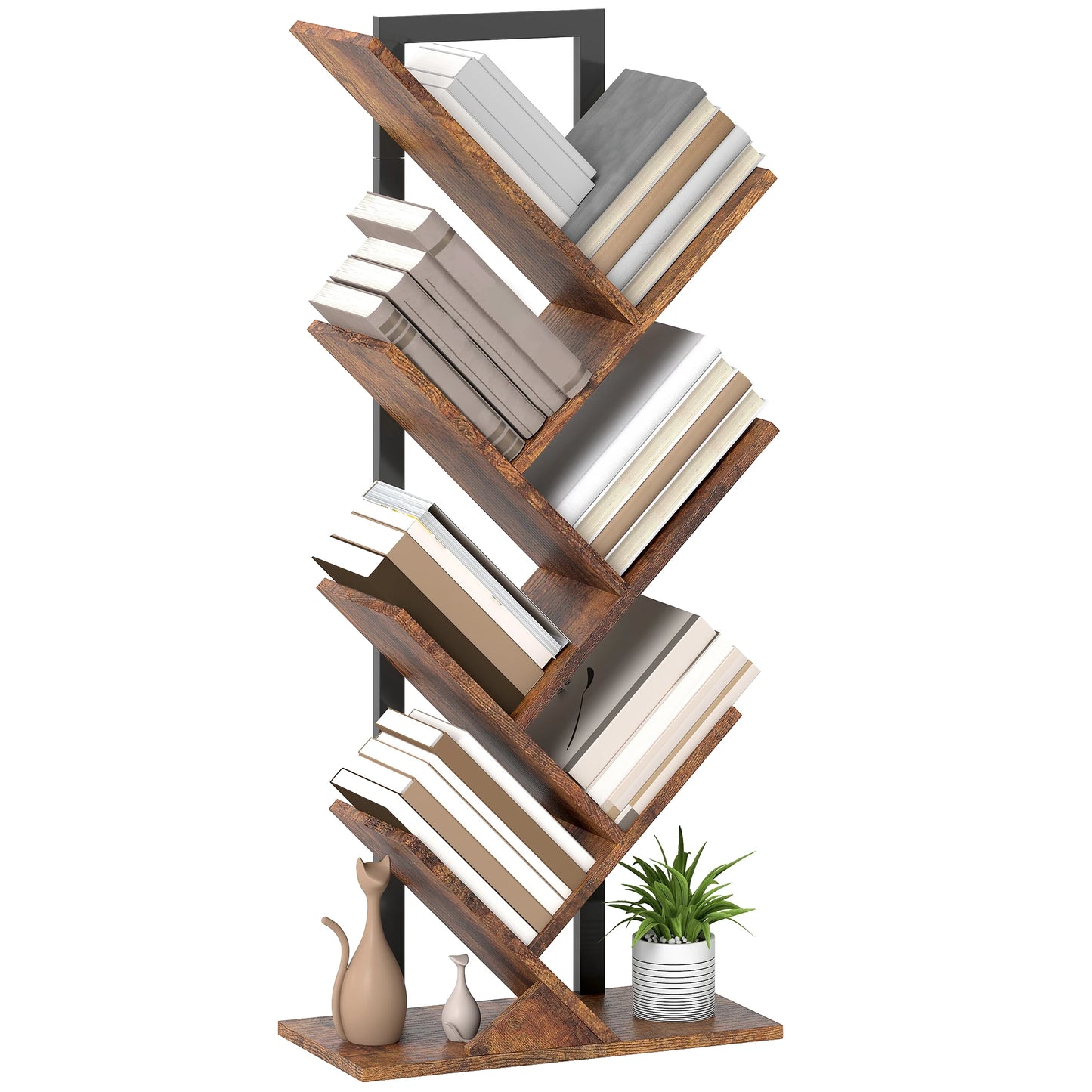 7-Tier Tree Bookshelf