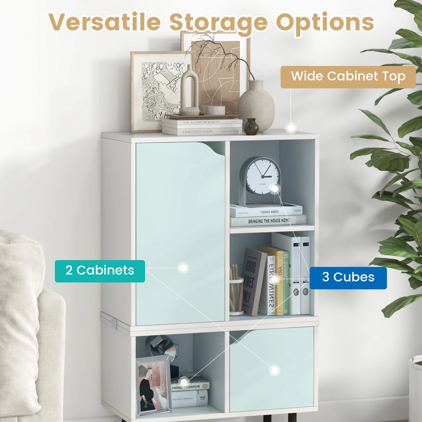 Modern Freestanding Cabinet