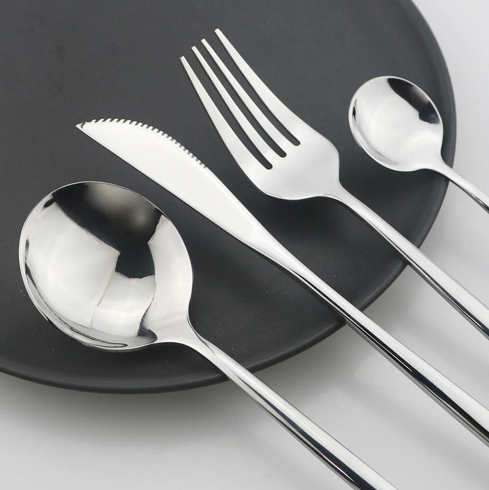 24Pcs Cutlery Set